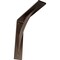 Ekena Millwork Legacy Steel Bracket, Hammered Dark Bronze 2"W x 12"D x 12"H BKTM02X12X12LEHDB - alternate 1